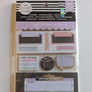 NWT Back to School Teacher 483 pcs Happy Planner Sticker Multi Pack Stickers NEW